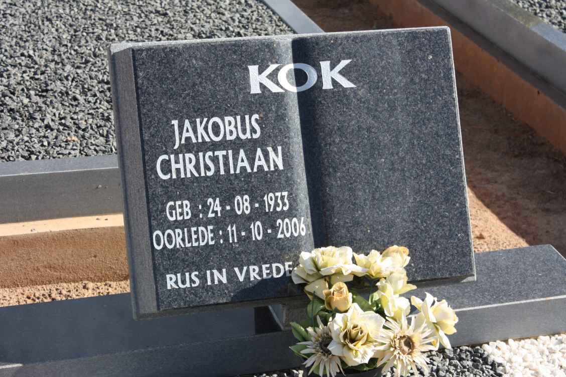 KOK Jakobus Christiaan 1933-2006