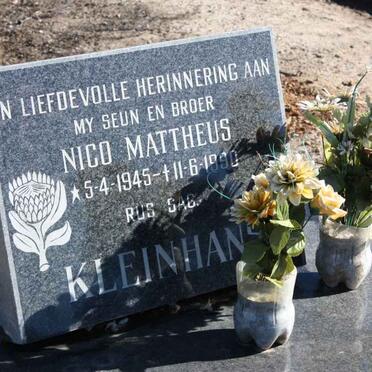 KLEINHANS Nico Mattheus 1945-1990
