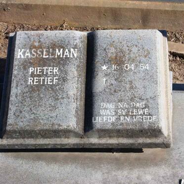 KASSELMAN Pieter Retief 1954-