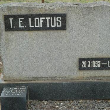 LOFTUS T.E. 1895-1971