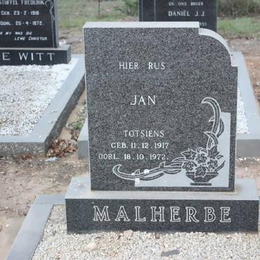 MALHERBE Jan 1917-1972