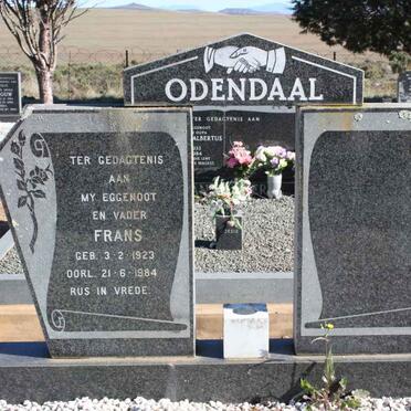 ODENDAAL Frans 1923-1984