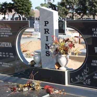 PRINS Willem 1937-2004 &amp; Katrina 1934-2003