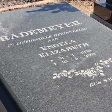 RADEMEYER Engela Elizabeth 1925-2001