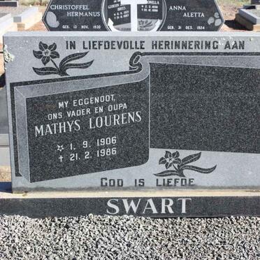 SWART Mathys Lourens 1906-1986