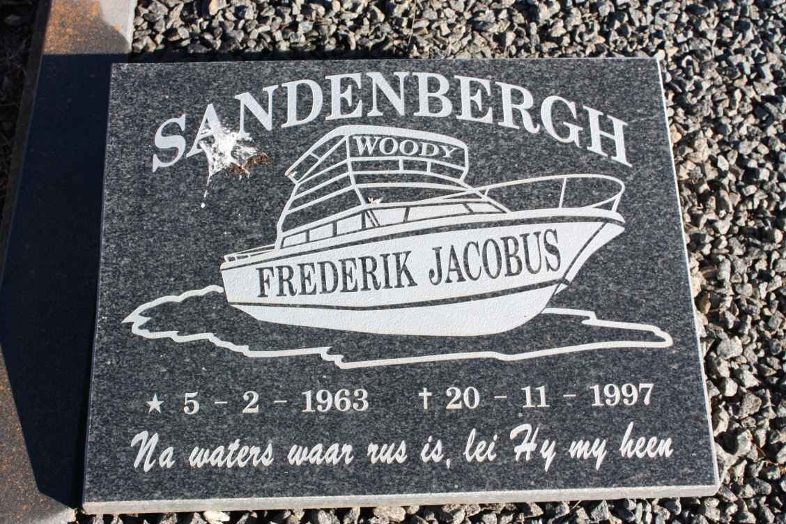 SANDENBERGH Frederik Jacobus 1963-1997