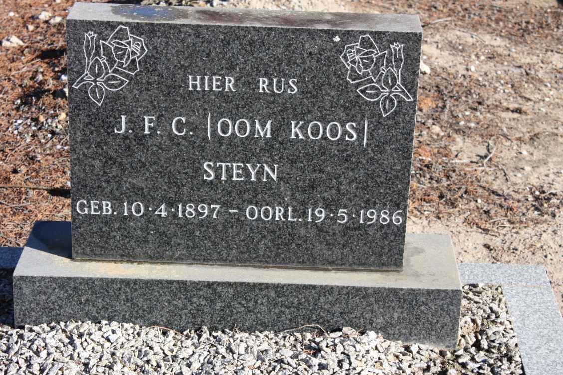 STEYN J.F.C. 1897-1986