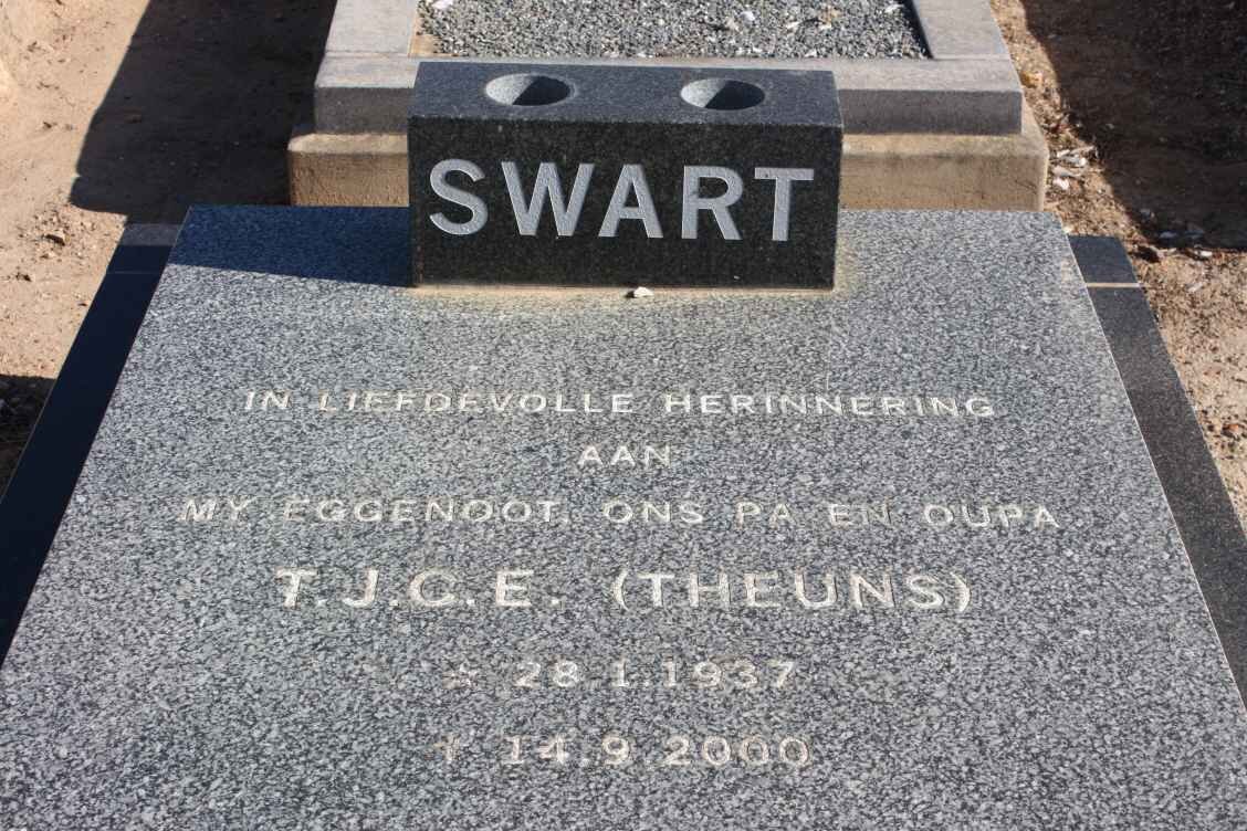 SWART T.J.C.E. 1937-2000