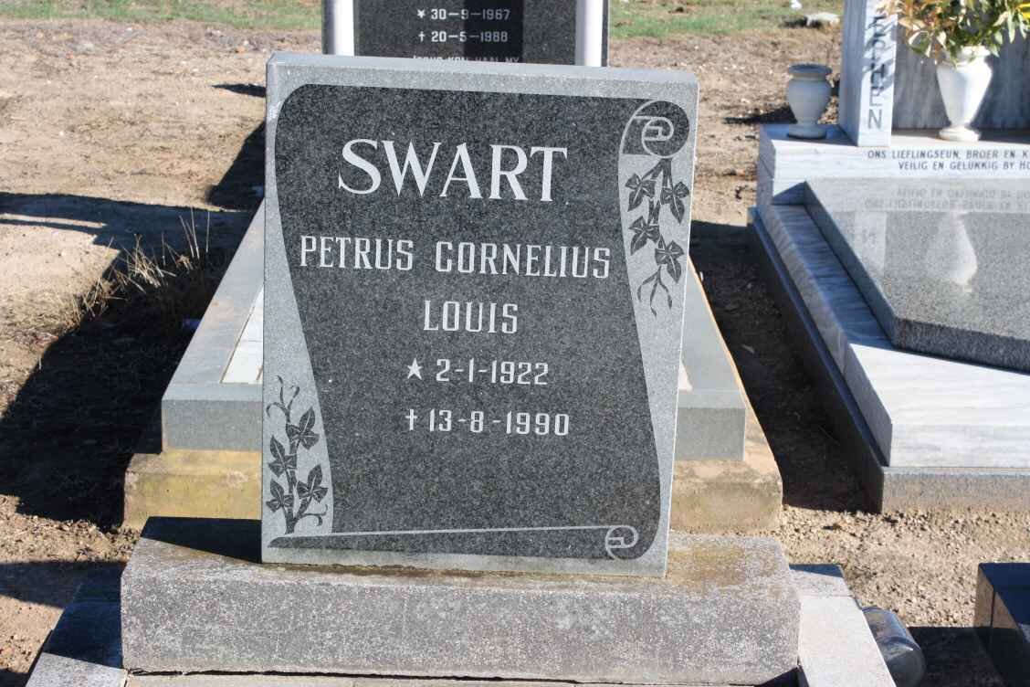SWART Petus Cornelius Louis 1922-1990
