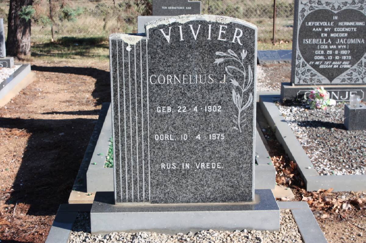 VIVIER Cornelius J. 1902-1975