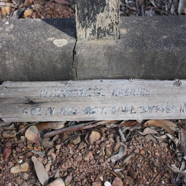 KOERIES Elizabeth G. 1857-1937