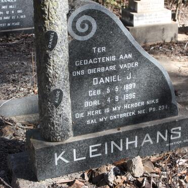 KLEINHANS Daniel J. 1897-1996