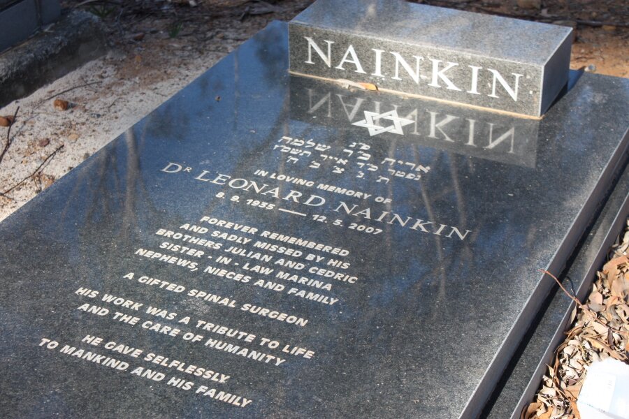 NAINKIN Leonard 1955-2007