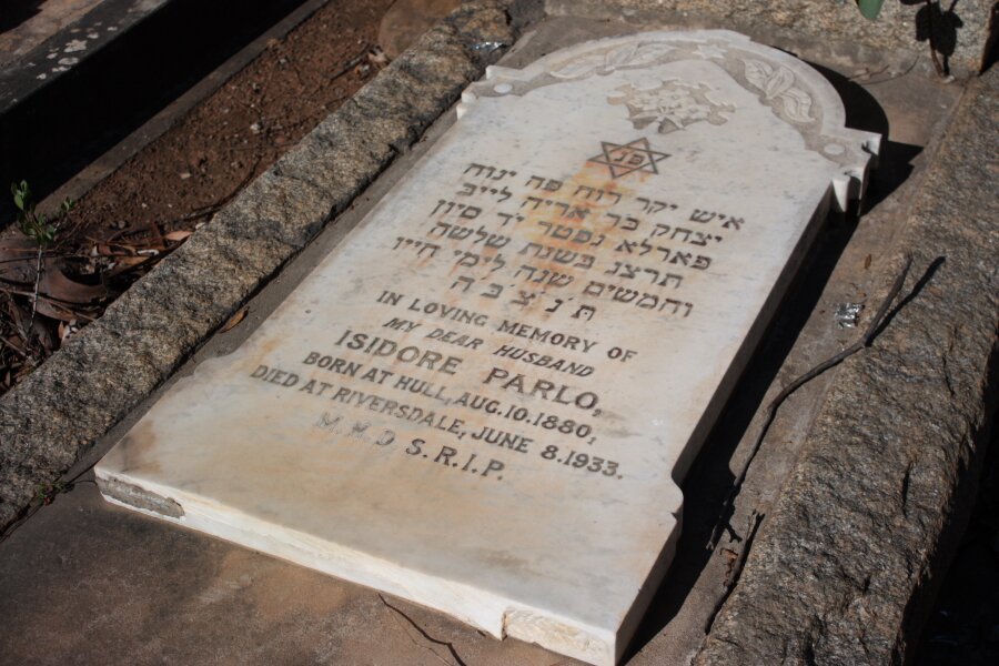 PARLO Isidore  1880-1933