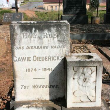 DIEDERICKS Gawie 1874-1941
