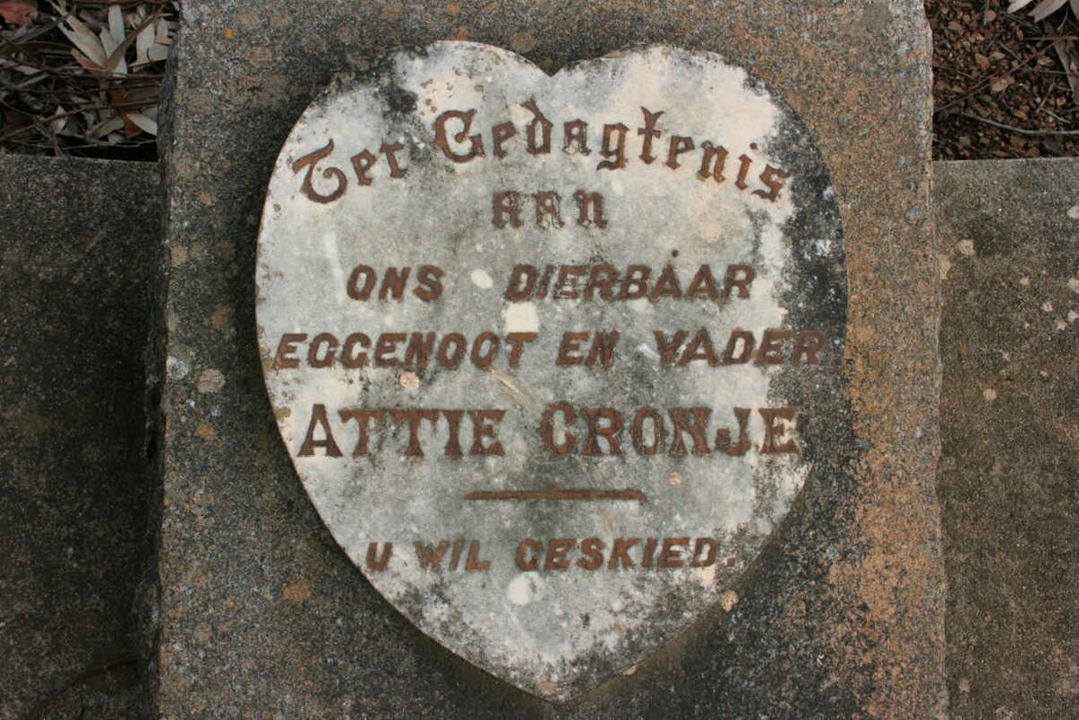 CRONJE Attie