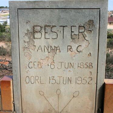BESTER Anna M.C. 1858-1952