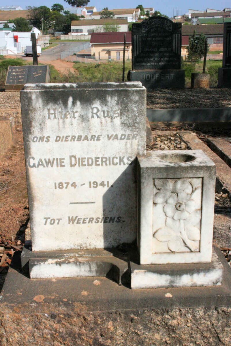 DIEDERICKS Gawie 1874-1941