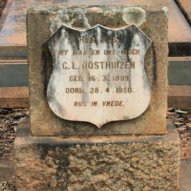 OOSTHUIZEN C.L. 1899-1950