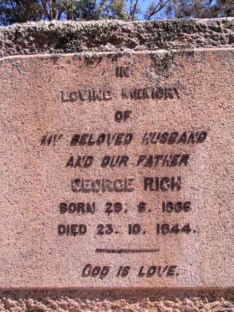 RICH George 1886-1944