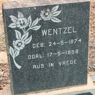 WENTZEL J.A. 1874-1958