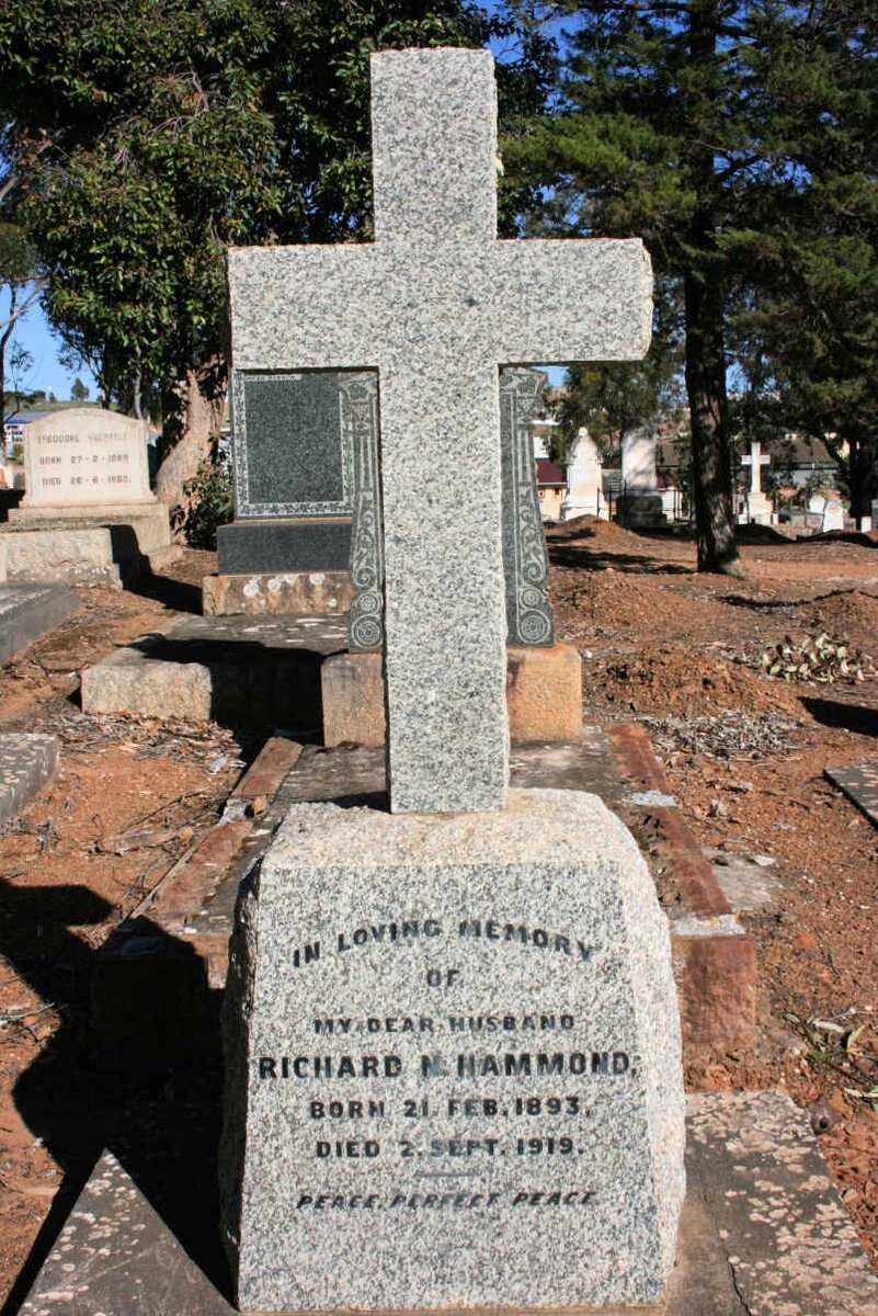 HAMMOND Richard N. 1893-1919