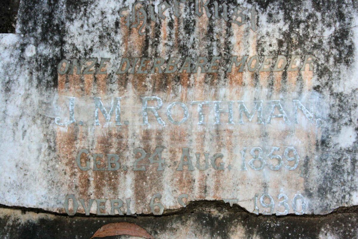 ROTHMAN J. 1859-1930