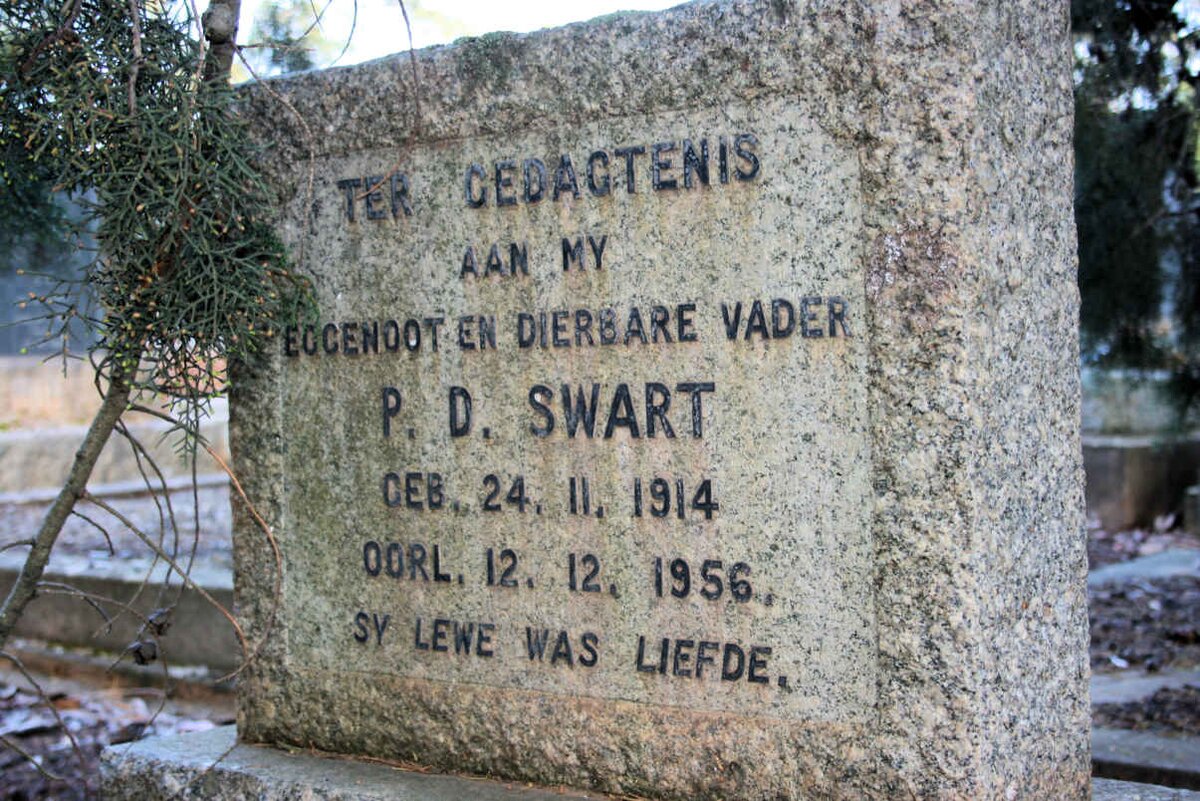 SWART P.D. 1914-1956