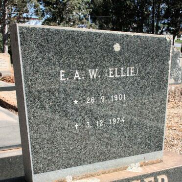 JAGER E.A.W., de 1901-1974