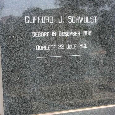 SCHWULST Clifford J. 1908-1966