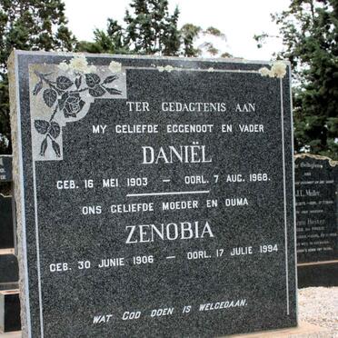 JAGER Daniel, de 1903-1968 &amp; Zenobia 1906-1994