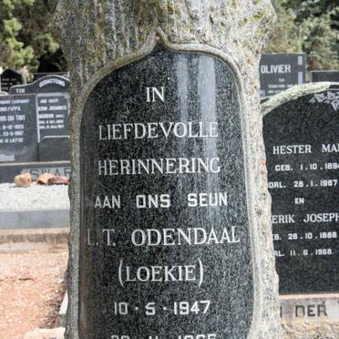 ODENDAAL L.T. 1947-1966