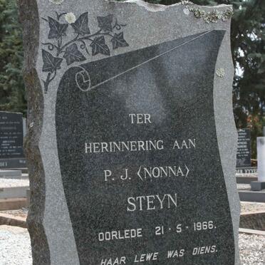 STEYN P.J. -1966