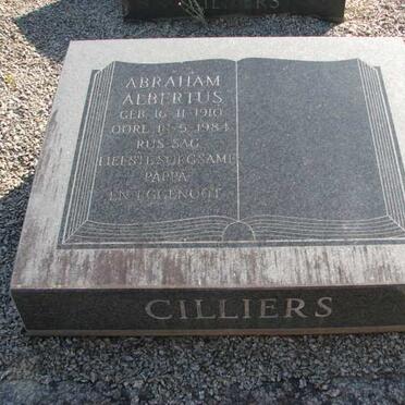 CILLIERS Abraham Albertus 1910-1984