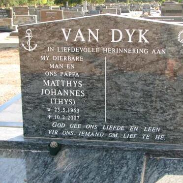 DYK Matthys Johannes, van 1953-2007