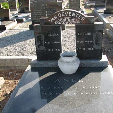 DEVENTER Anel, van 1964-1990 :: VAN DEVENTER Susara 1963-1963 :: VAN DEVENTER Gertjie 1968-1968