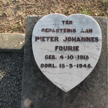 FOURIE Pieter Johannes 1918-1948