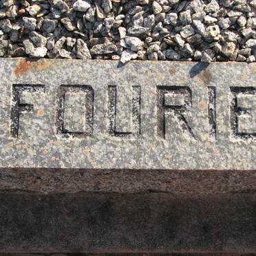 FOURIE Piet 1883-1949 &amp; Albertha 1884-1975 