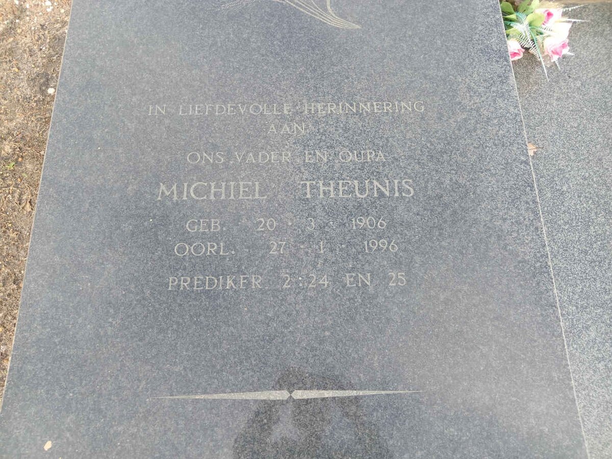 NEETHLING Michiel Theunis 1906-1996