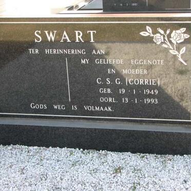 SWART C.S.G. 1949-1993