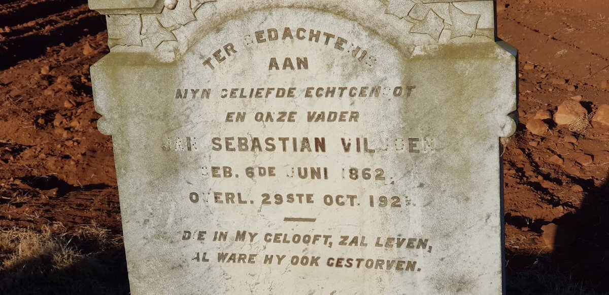 VILJOEN Jan Sebastiaan 1862-192?