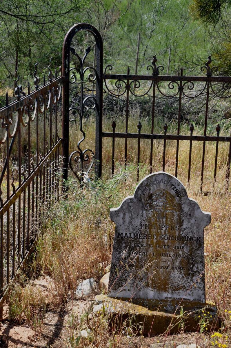 COMBRINCK Philippus Malherbe 1918-1919