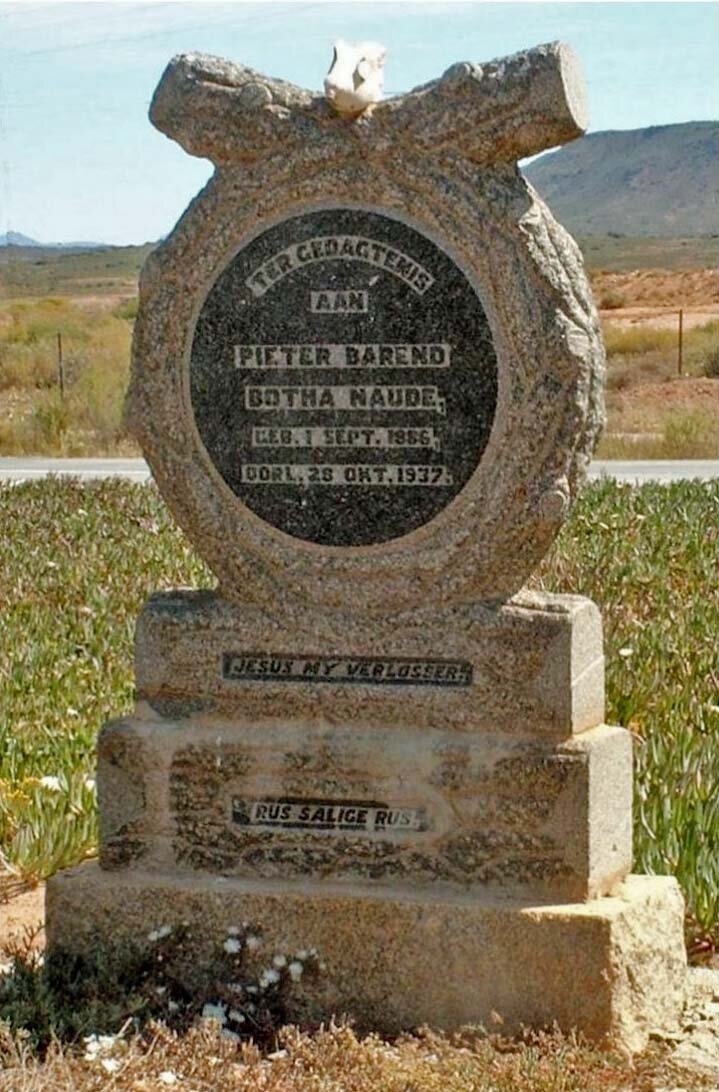 NAUDE Pieter Barend Botha 1886-1937