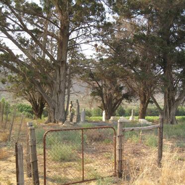 1. Oorsig oor die begraafplaas in die distrik van McGregor