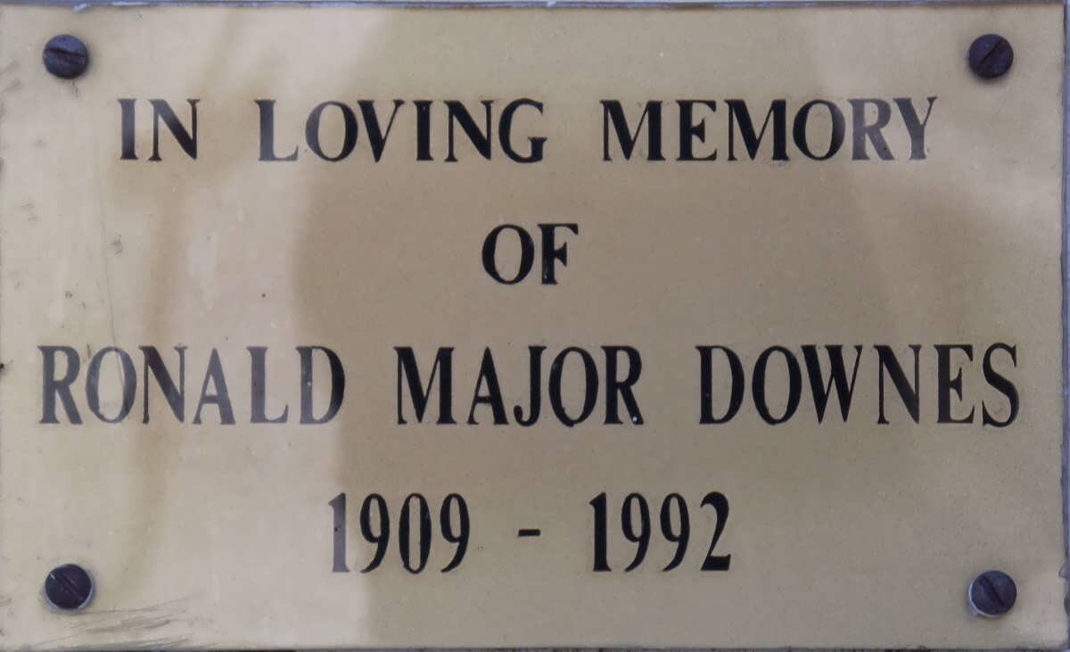 DOWNES Ronald Major 1909-1992
