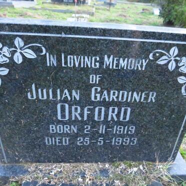 ORFORD Julian Gardiner 1919-1993