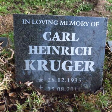 KRUGER Carl Heinrich 1935-2014