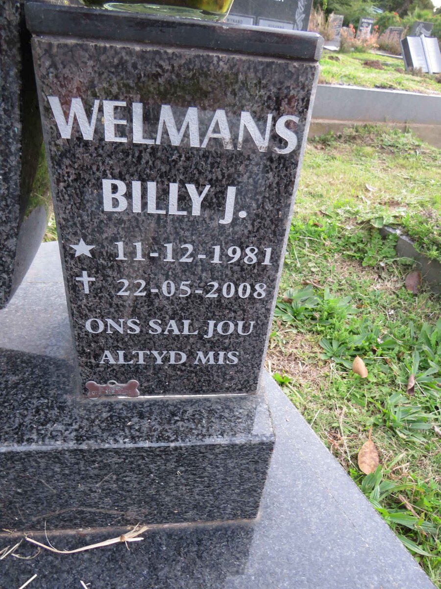WELMANS Billy J. 1981-2008