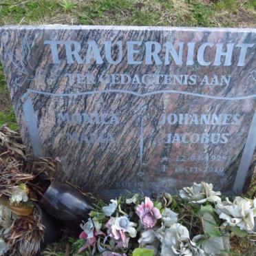 TRAUERNICHT Johannes Jacobus 1928-2010 &amp; Monica Maria