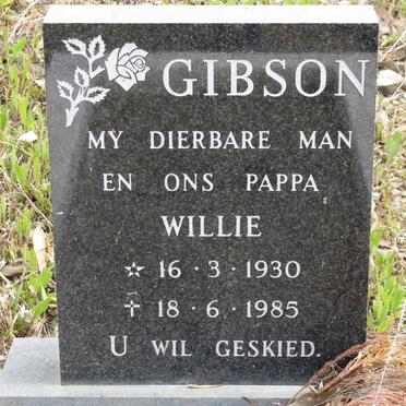 GIBSON Willie 1930-1985
